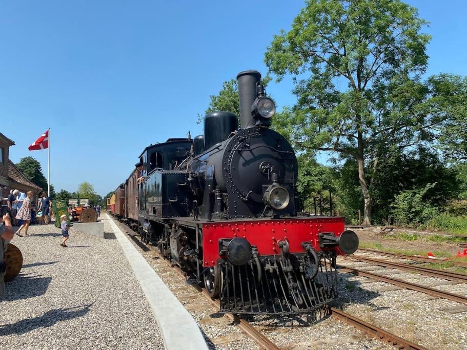 Idyllisk, Historisk Byhus Ved Fjorden I Mariager Εξωτερικό φωτογραφία